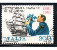 Itália 1981 Academia Naval di Livorno 36.993 Carimbado