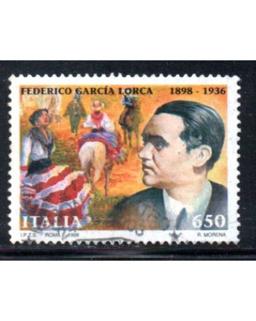 Itália 1998 Federico Garcia Lorca 36.996 Carimbado