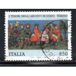 Itália 1996 I Tesori Degli  Archividi Stato - Torino 36.997 Carimbado