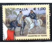 itália 2010 Encontro de Teano 37.012 Mint, 1,00 euro