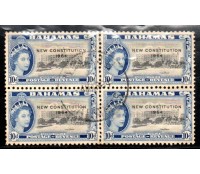 Bahamas 1964 Rainha Elisabeth - Quadra 37.026 Carimbada