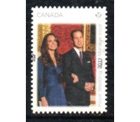 Canadá 2011 Príncipe e Princesa 37.031 Caimbado
