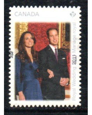 Canadá 2011 Príncipe e Princesa 37.031 Caimbado