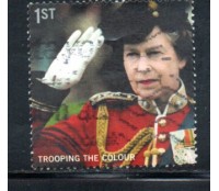 Inglaterra 2012 Rainha Elisabeth 37.034 Carimbado