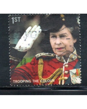 Inglaterra 2012 Rainha Elisabeth 37.034 Carimbado