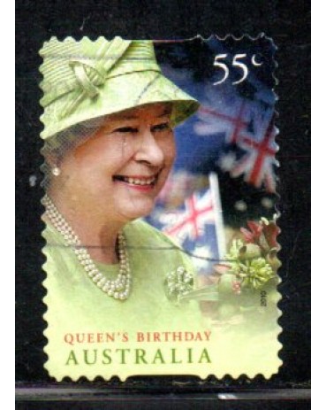 Austrália 2016 Rainha Elisabeth 36.037 Carimbado