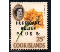 Cook Isands 1968 Rainha 37.039 Carimbado