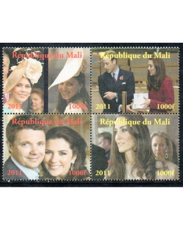 Família Real República do Mali  2011 Membros 37.041 Mint