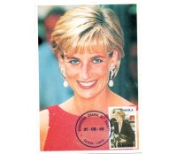 Angola 1998 Máximo Postal Princesa Diana 37.045