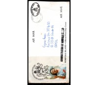 Norfolk Island Envelope FDC Rainha Elisabeth 37.047 Tem algumas manchas