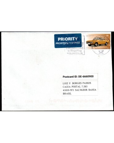 Alemanha Unificada 2017 - Envelope 37.068
