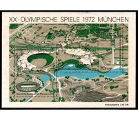 Alemanha Bundespost 1972 Olimpíada de Munique 37.082 Novo