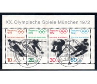 Olimpíadas Alemanha Bundespost 1972 Olimpíada de Munique 37.086 Carimbado