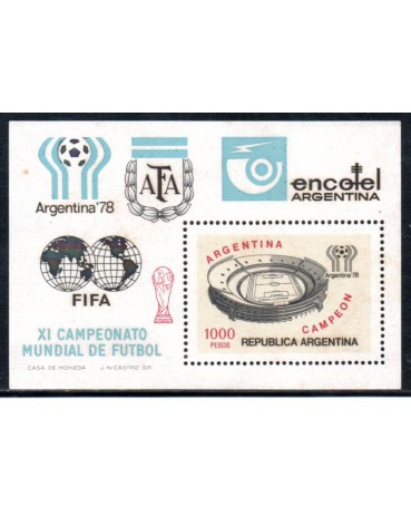 Futebol Argentina 1978 XI Campeonato Mundial de Futebol da FIFA, Novo com goma, 37.088