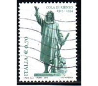 Itália 2013 Cola di Rienzo 37.095 Carimbado, 0,70 euros