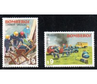 Uruguai 2000 Bombeiros série 37.101 Mint