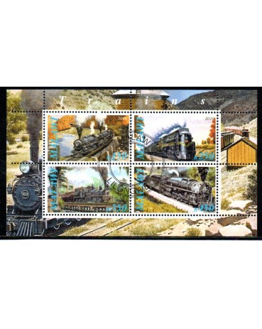 Locomotivas Malawi 2010 Trens 37.111 Carimbo CTO