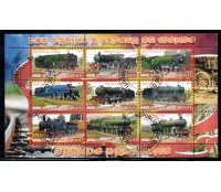 Locomotivas Djibouti 2010 Trens a Vapor do Mundo 37.126 Carimbo CTO