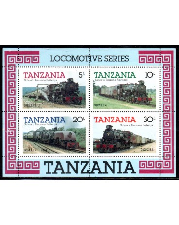 Locomotivas Tanzânia Locomotivas 37.130 Novo com Goma
