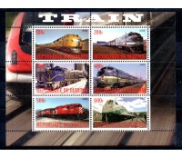 Locomotivas República do Burundi 2009 Trens 37.132 Mint