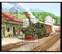 Locomotivas  Afeganistão 2001 Trens 37.136 Novo com goma