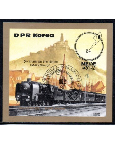 Locomotivas Coreia do Sul 37.153 Carimbo CTO