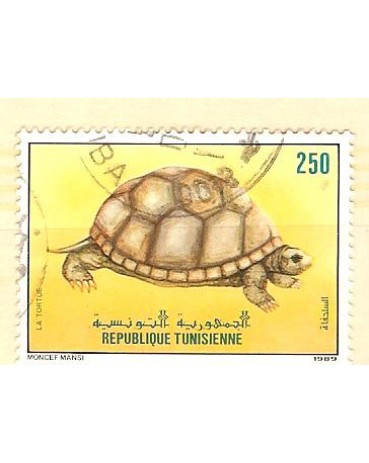 TUNÍSIA 1989 CARIMBADO - DIFÍCIL DE ENCONTRAR 2924