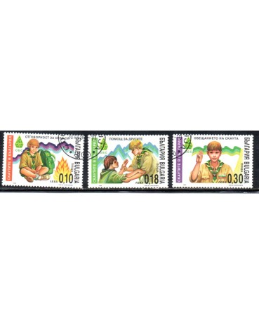 Escotismo Bulgária 1999 - 37.162 Carimbados