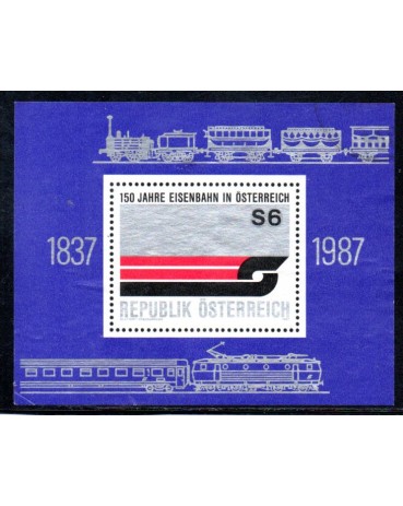 Locomotivas Austria 1987 -  37.165 Novo