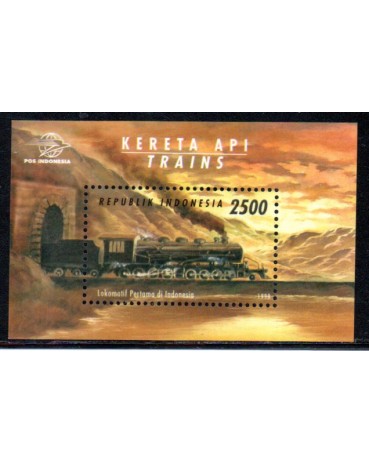 Locomotivas Indonésia 1998 - 37.167 Mint