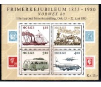 Locomotivas Noruega 1980 - 37.173 Novo com manchas de ferrugem
