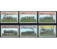 Locomotivas Cuba 1984 Mint 37.190