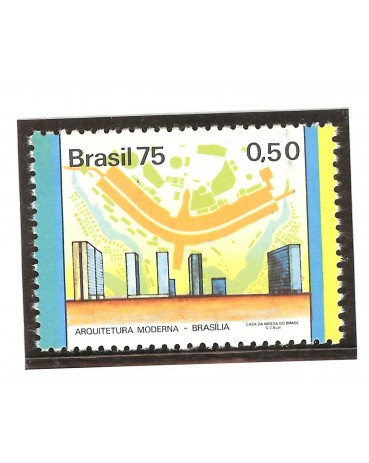 C880 Habitações no Brasil "O homem e o meio"  A/D 1975  -  2929 Mint