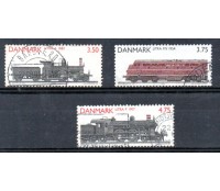 Locomotivas Canadá 1991 Carimbados 37.208