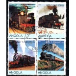 Locomotivas Angola 2000 Carimbo CTO 37.211