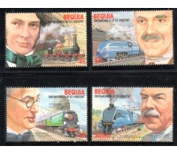 Locomotivas Béquia Ilha em São Vicente e Granadinas 1986 Mint 37.212