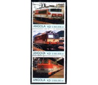 Locomotivas Angola 2000 Carimbo CTO 37.217
