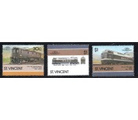 Locomotivas São Vicente 1985 Mint 37.218