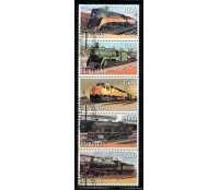 Locomotivas Buriatia 1990 Carimbo CTO 37.219