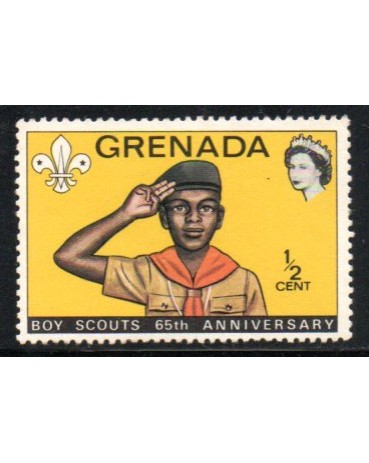 Escotismo Grenada 65 anos do Escotismo 37.229 Novo com goma