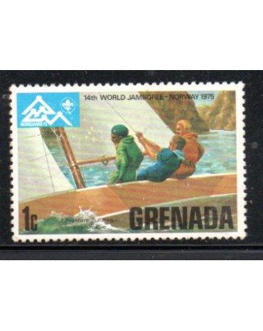 Escotismo Grenada 1975 Jamboree na Noruega  - 37.230 Mint