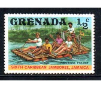 Escotismo Grenada 60º Jamboree na Jamaica 37.231 Mint