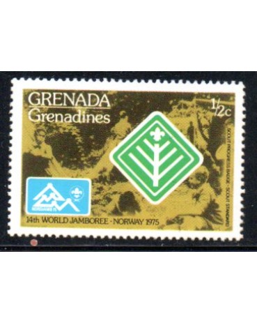 Escotismo Grenada - Grenadinas 14º Jamboree na Noruega 37.232 Mint