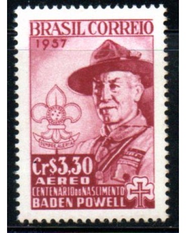 Escotismo Brasil 1957 Aéreo 37.235 Mint