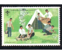 Escotismo Antígua Jamboree 1977 no Caribe - Jamaica 1/2c 37.240 Mint