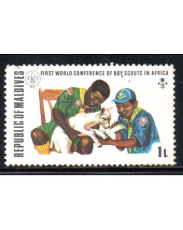 Escotismo Maldivas 1ª Conferência do Escotismo na Africa 37.241 Mint