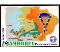 Escotismo 2001 Postal do Jamboree Panamericano 37.247