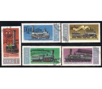 Locomotivas Rússia 1978 Carimbados 37.249