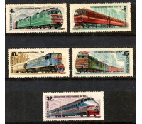 Locomotivas Rússia 1982 Mint 37.251