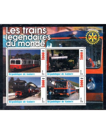Locomotivas República da Guiné 2003 mint 37.260